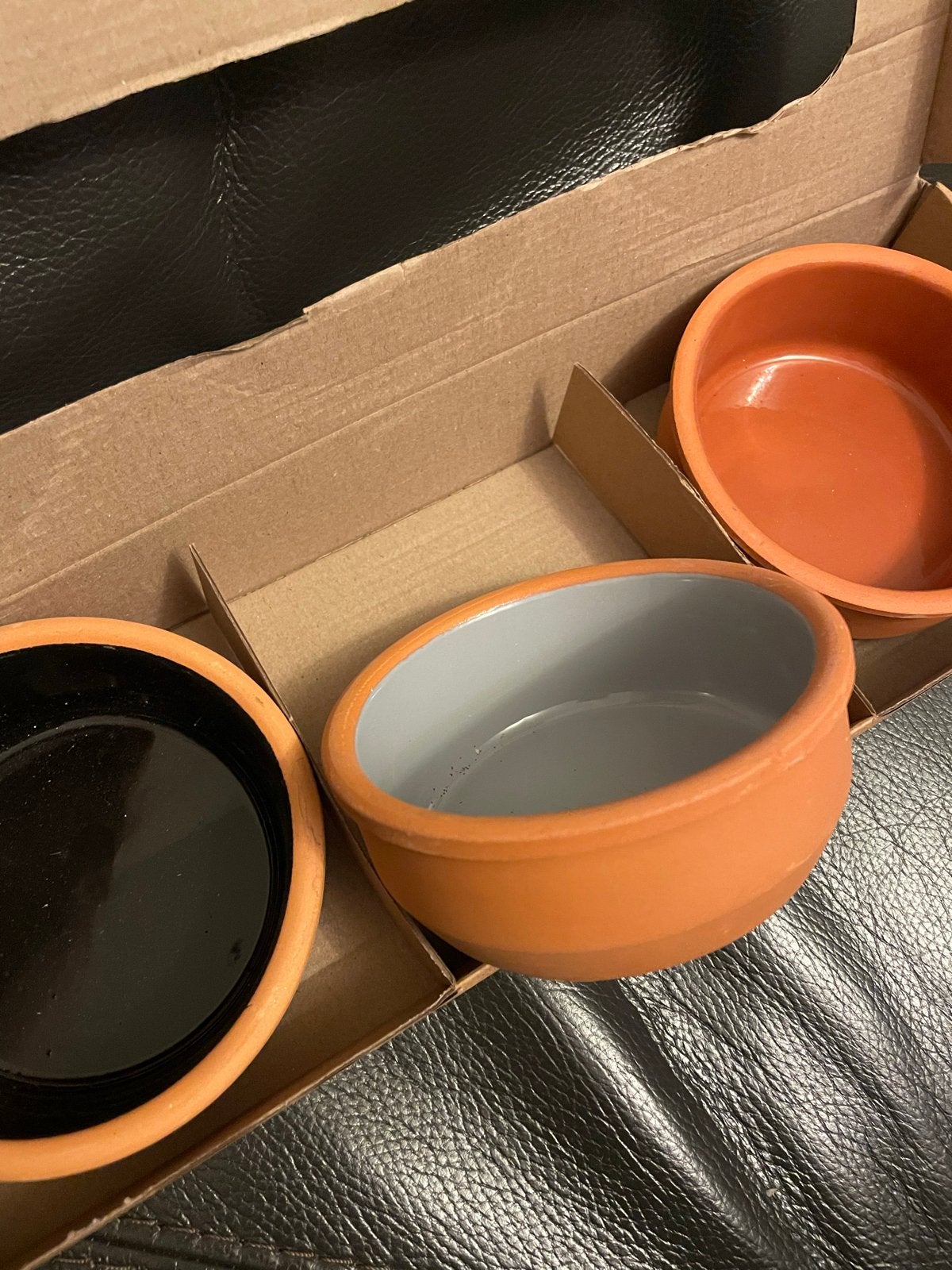Senza Terracotta Tapas Bowls 3-delig, Ophalen, Overige merken, Nieuw, Schaal of Schalen