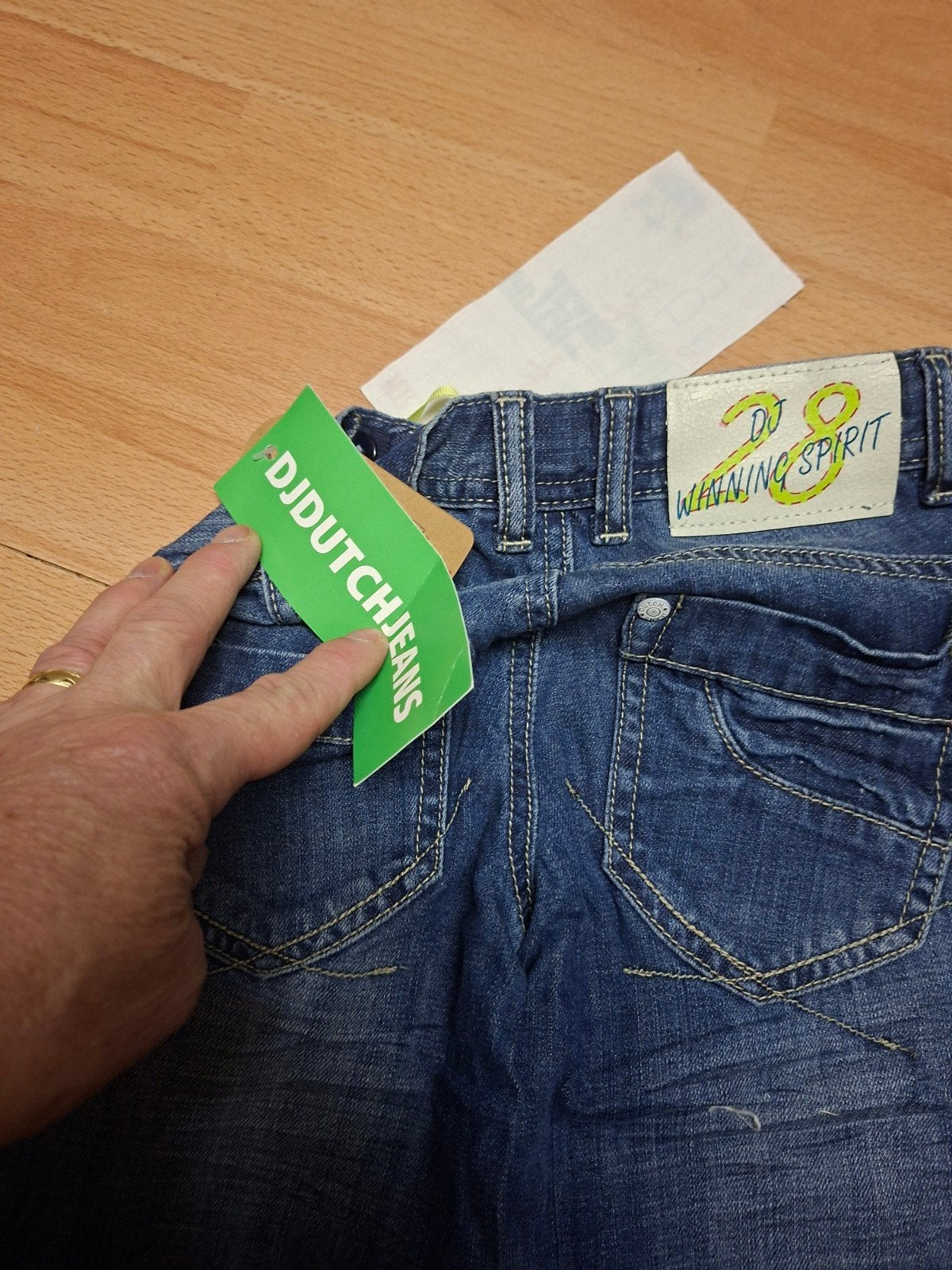Partij nieuw  kinder broeken ong 40 stuks verschillende mate, Ophalen, Nieuw, Blauw