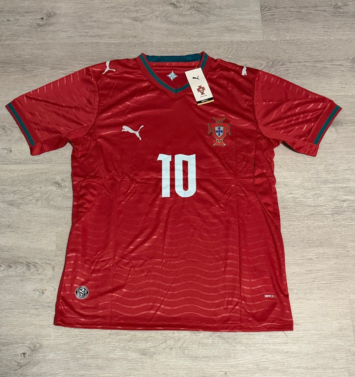 Portugal Bernardo Silva Puma Thuisshirt Maat L, Ophalen of Verzenden, Nieuw, Maat 42/44 (L), Overige typen
