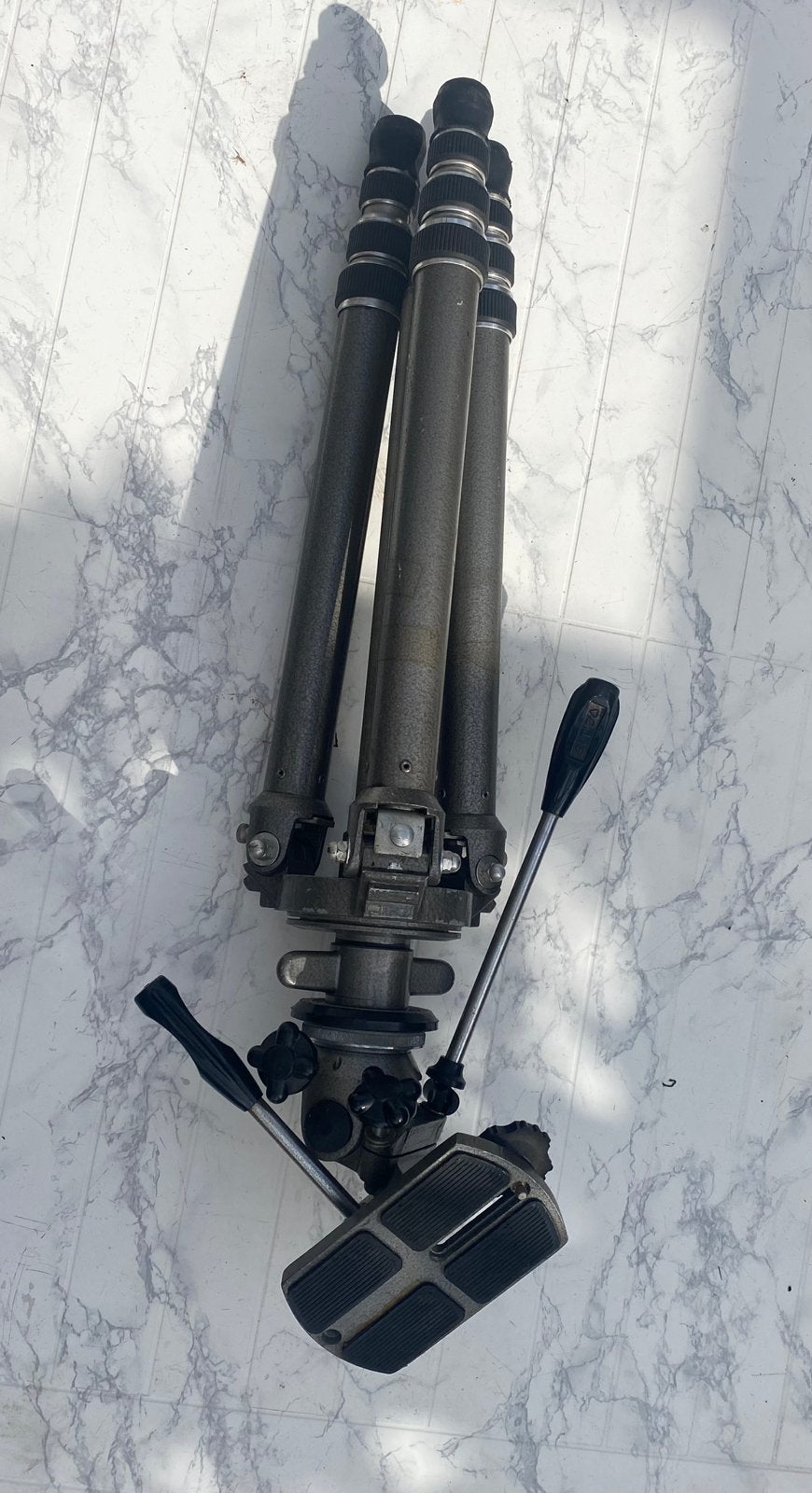 GITZO professioneel camera statief R.No3 met RA4 balhoofd., Audio, Tv en Foto, Fotografie | Statieven en Balhoofden, Ophalen, 175 cm of meer