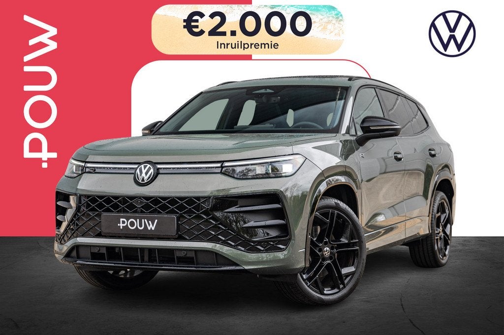 Volkswagen Tayron 1.5 eHybrid 272pk DSG R-Line Edition | Mas, Auto's, Volkswagen, 12 maanden, Stof, 1498 cc, 26 kWh