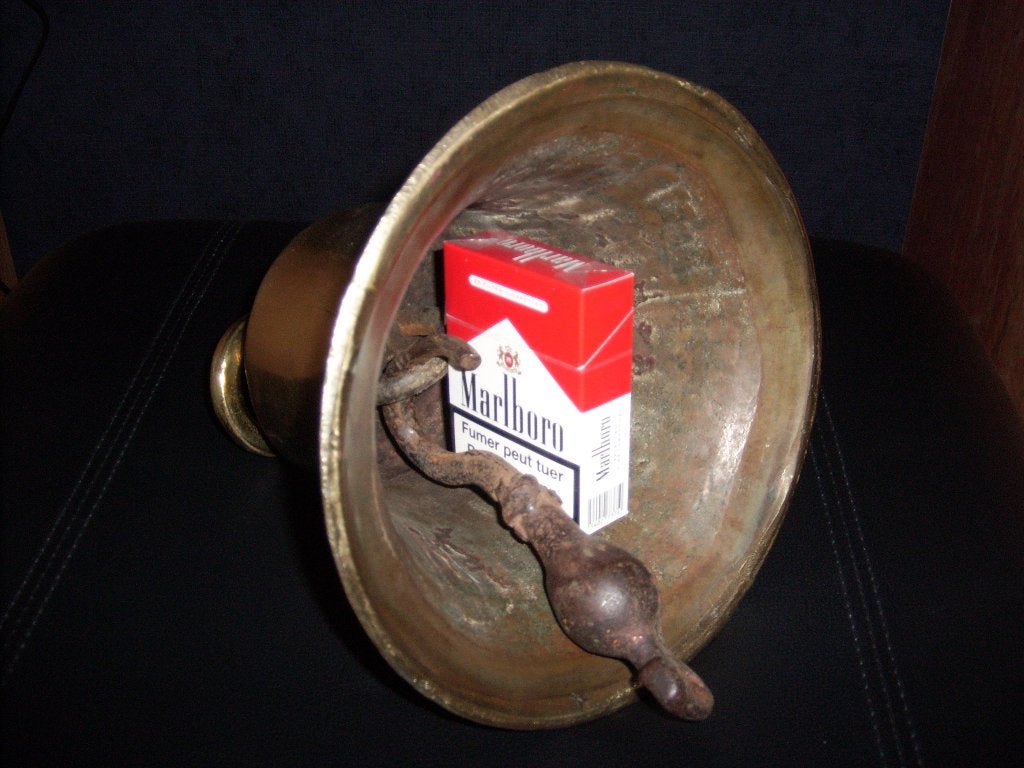 Grote scheepsklok, beiaardbel, ideale deurbel, Ophalen