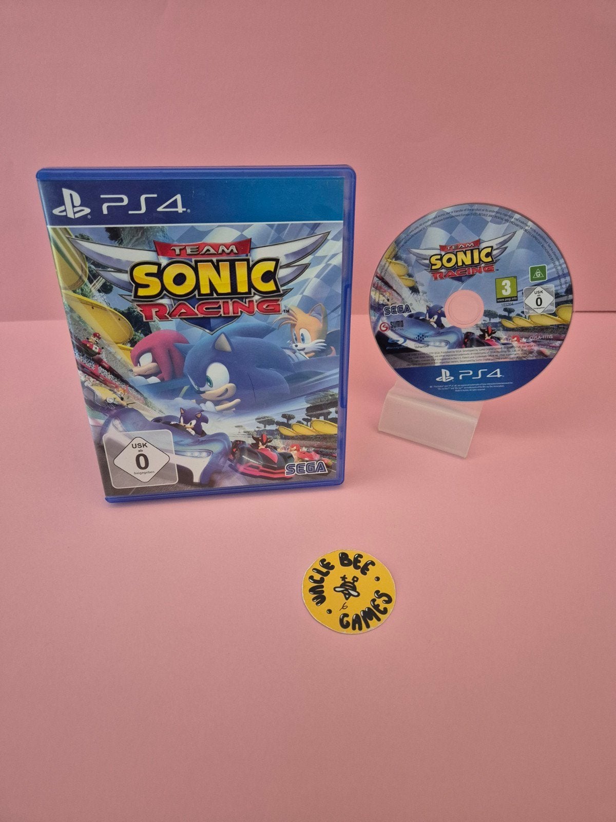 Team Sonic Racing, Support@sega.co.uk, Verzenden, Racen en Vliegen, Zo goed als nieuw