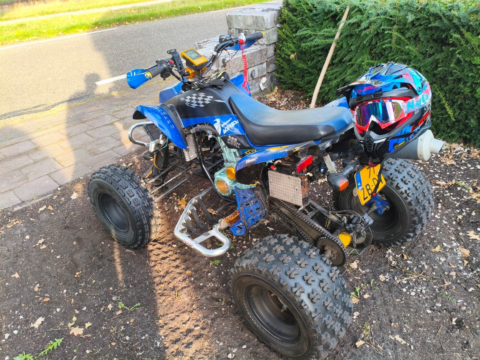 Bashan Quad 200cc met autokenteken - Nieuwe accu/carburateur, Motoren, 1 cilinder, 200 cc