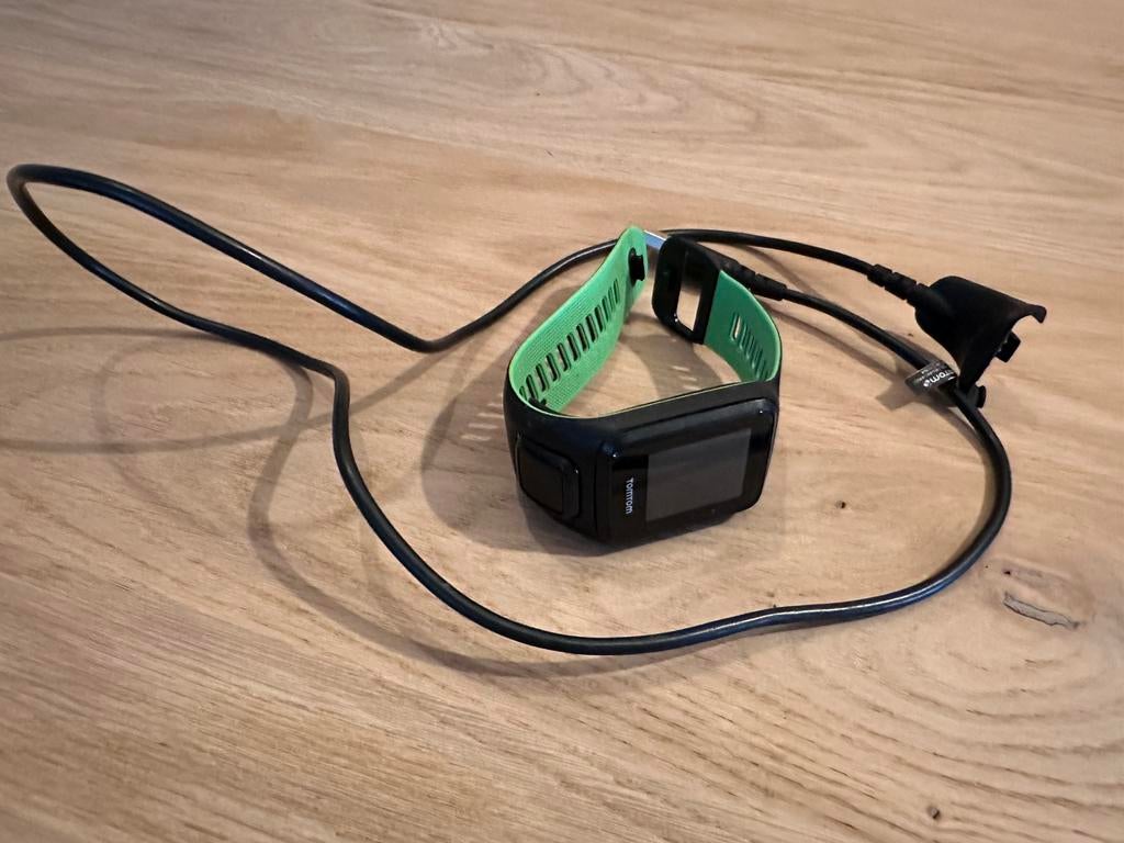 Tomtom sport horloge, Ophalen, Zo goed als nieuw, Zwart, Android