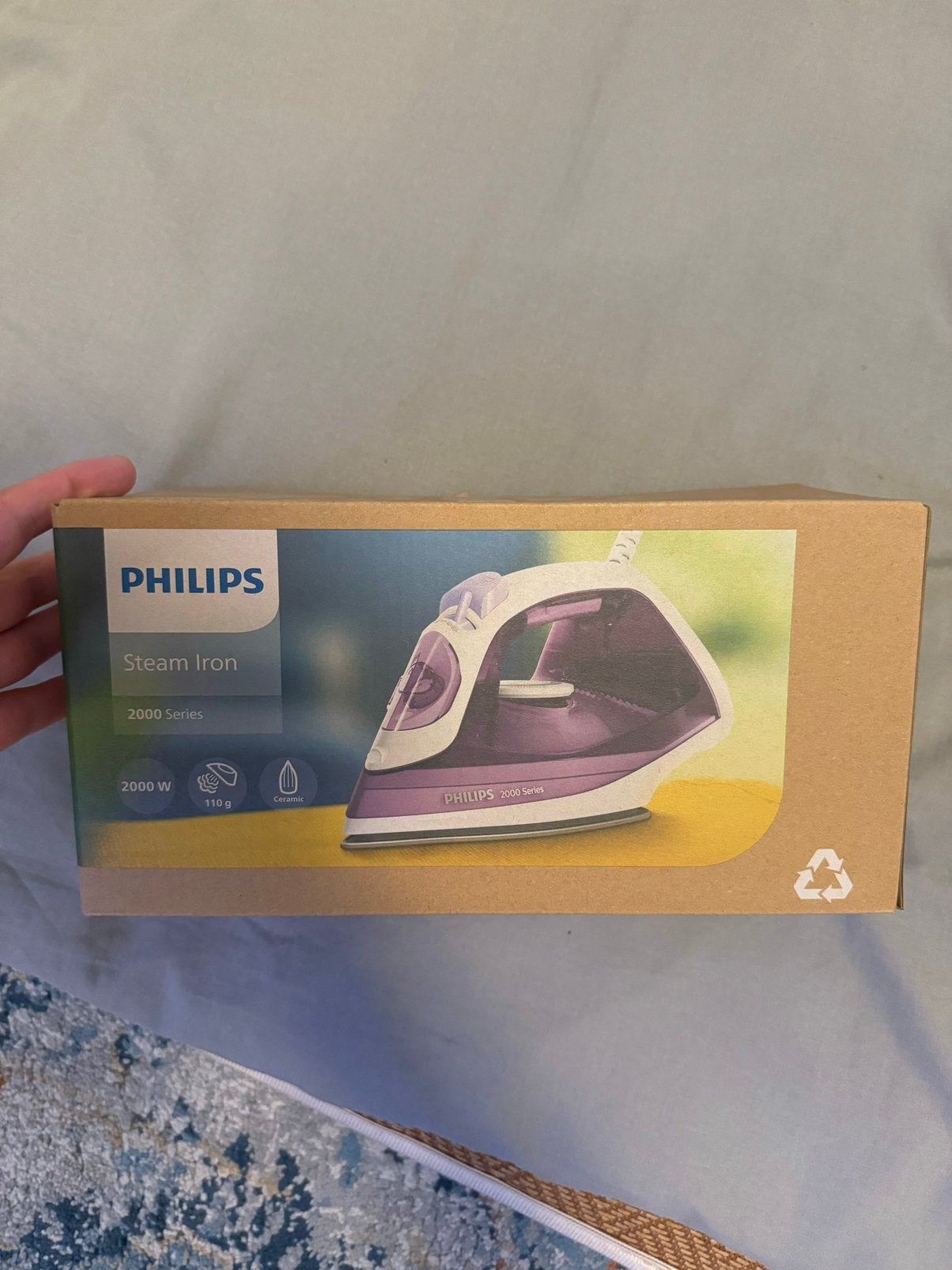 Philips stoomstrijkijzer, Ophalen of Verzenden, Nieuw, Strijkijzer met snoer