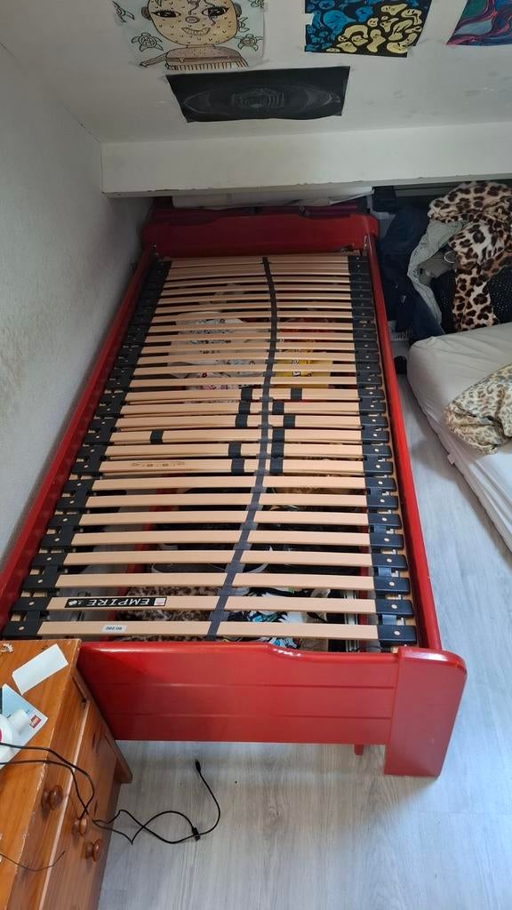Bed te koop, Ophalen, Gebruikt, 90 cm, Eenpersoons