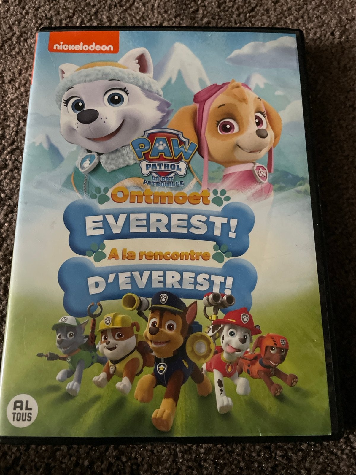 Paw Patrol: Ontmoet Everest! DVD - Avontuur voor kinderen, Avontuur, Alle leeftijden, Zo goed als nieuw, Film