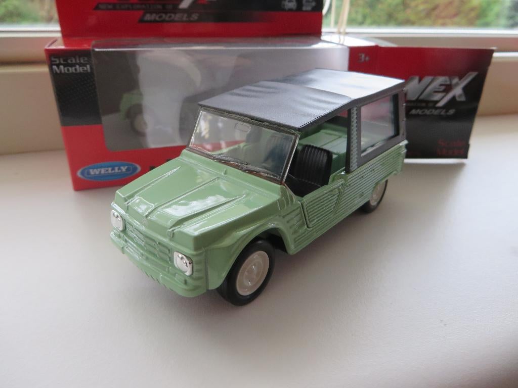 Welly Citroen Mehari GROEN, Ophalen of Verzenden, Nieuw, Auto