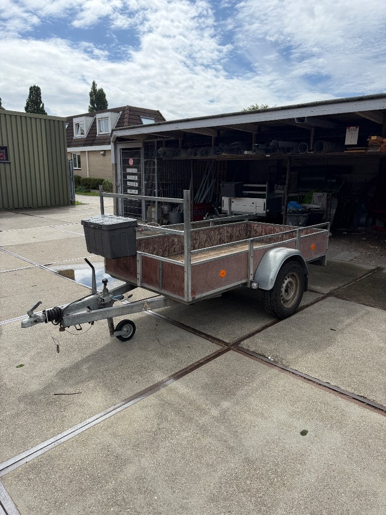 Aanhanger met opbergkist, Ophalen, Gebruikt, Minder dan 25 mm, Overige typen