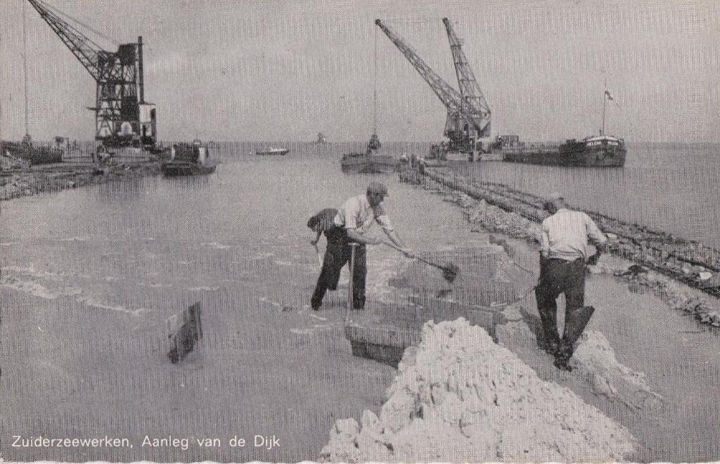 zuiderzee werken  2 x   harderwijk, Ophalen of Verzenden, Voor 1920, Noord-Brabant