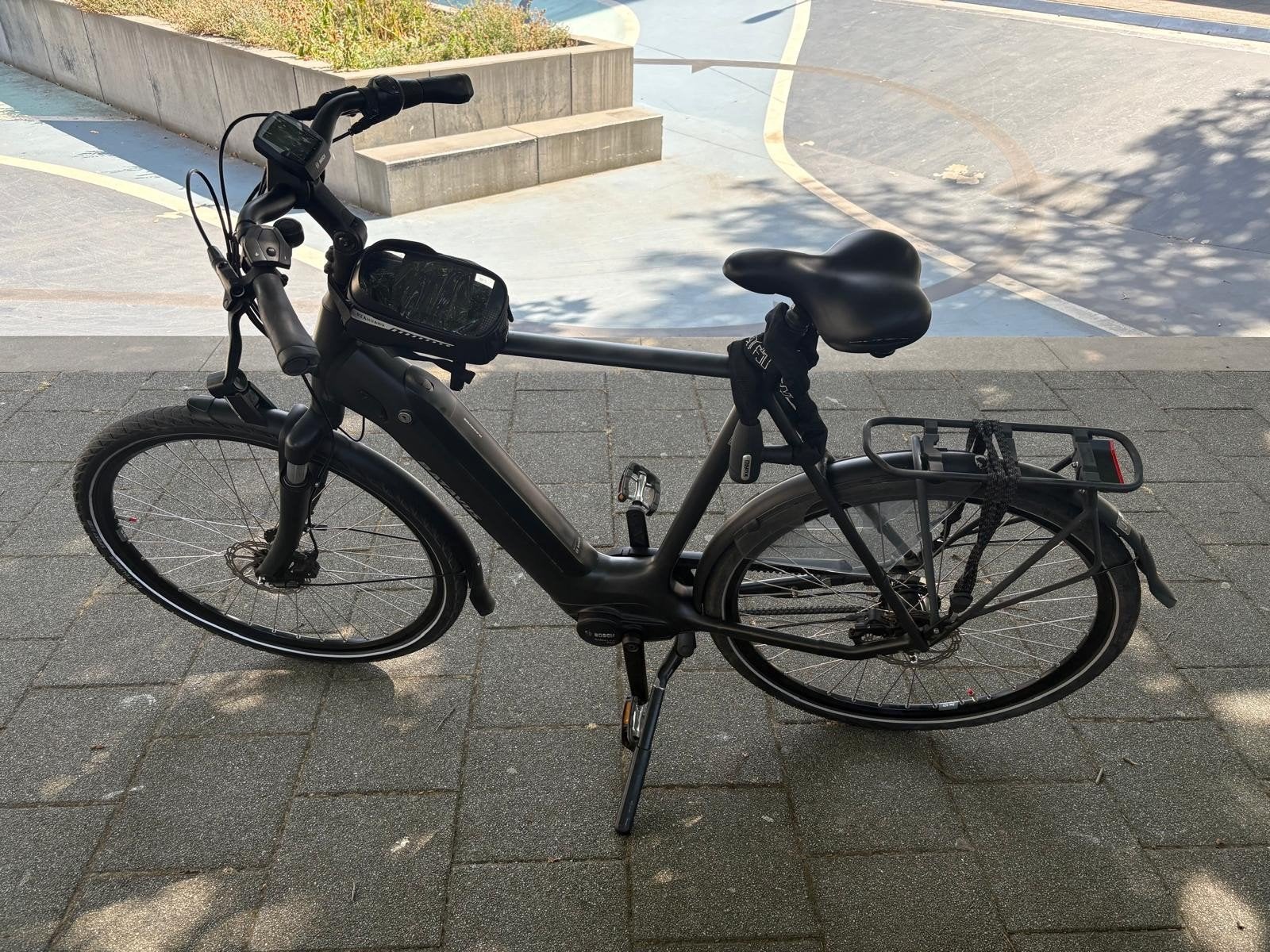 ​Batavus Finez E-go Power Elektrische Herenfiets | Bosch, Ophalen, Batavus, Zo goed als nieuw, 59 cm of meer