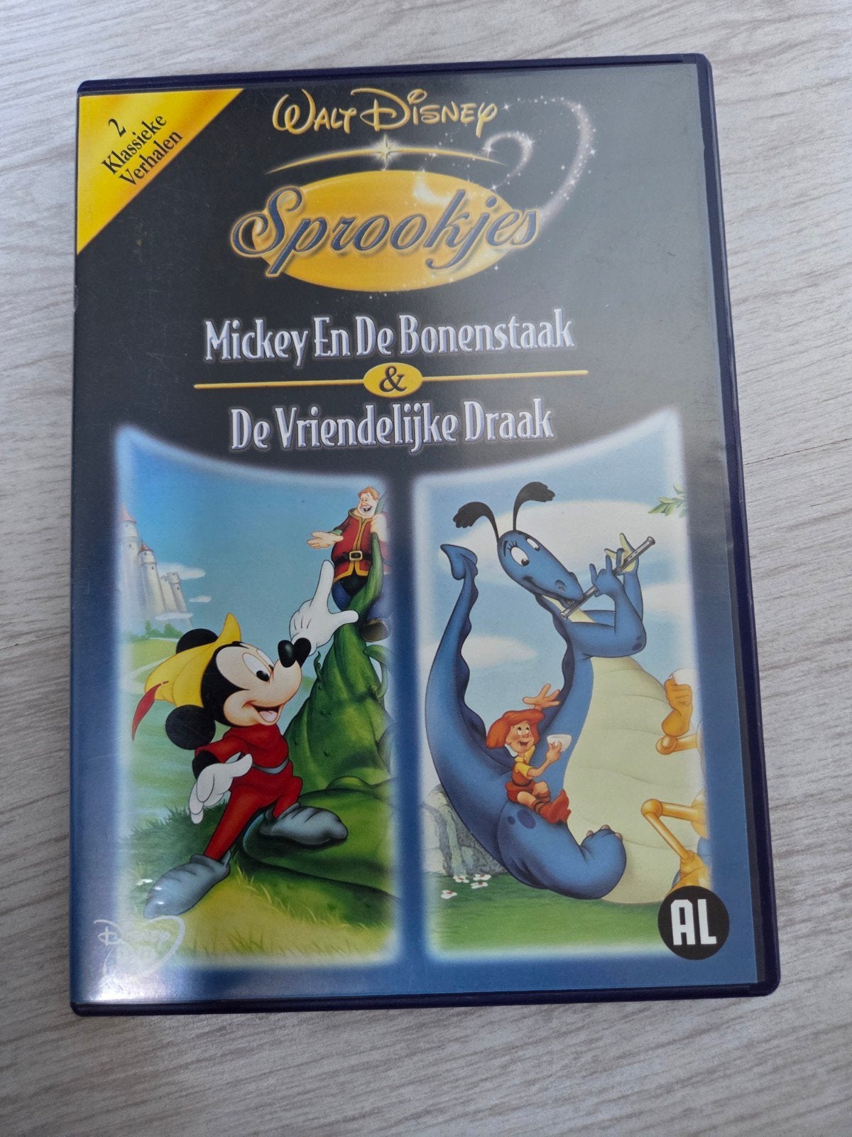 Disney Sprookjes: Mickey en de Bonenstaak & De Vriendeli, Gebruikt, Animatie, Verzenden, Alle leeftijden
