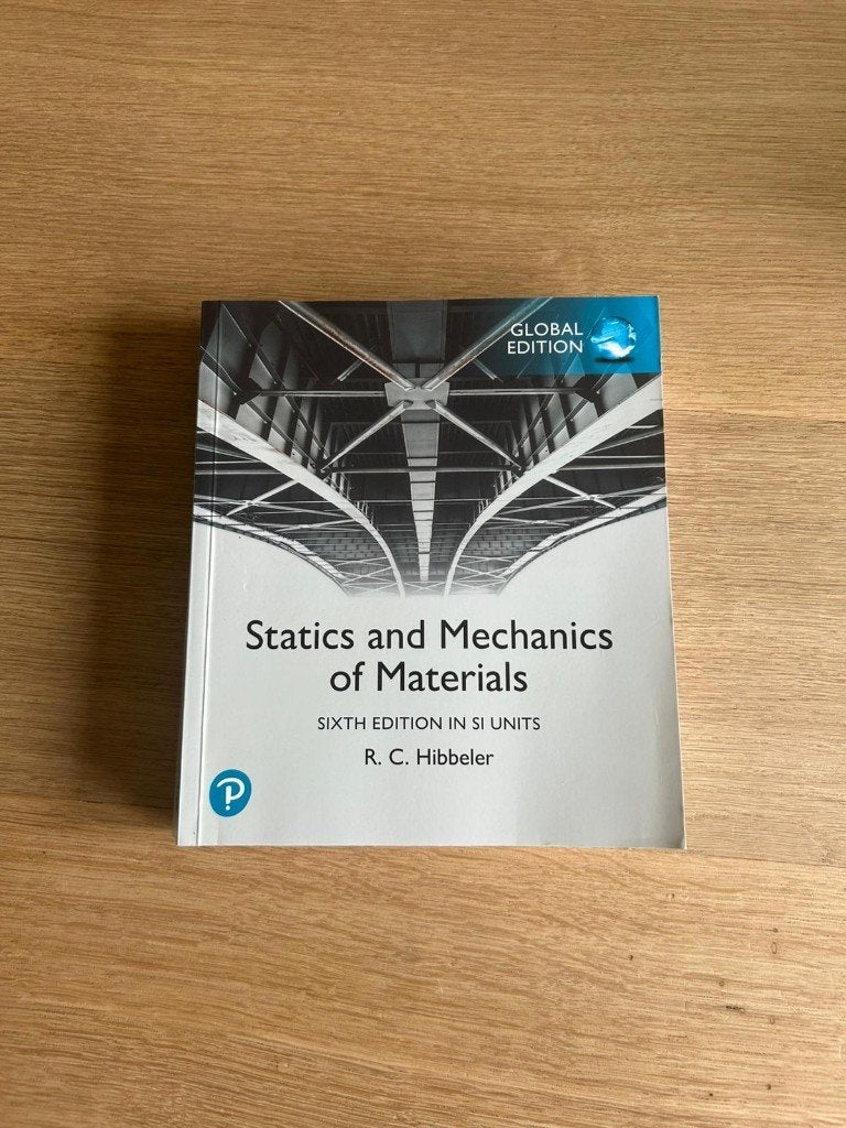 Statics and Mechanics of Materials. R. C. Hibbeler, Boeken, Zo goed als nieuw, Russell C. Hibbeler, Beta, HBO
