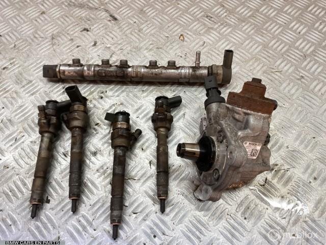 Brandstofpomp met verstuivers  rail bmw e87 e90 n47 7797874, Gebruikt, PartnerPortal@bmw.de, Bmw, Ophalen of Verzenden