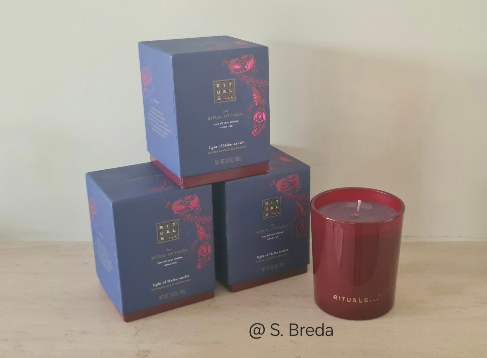 Rituals Geurkaars | Yalda | 290 gram kaars, Nieuw, Ophalen of Verzenden, Glas, Rituals