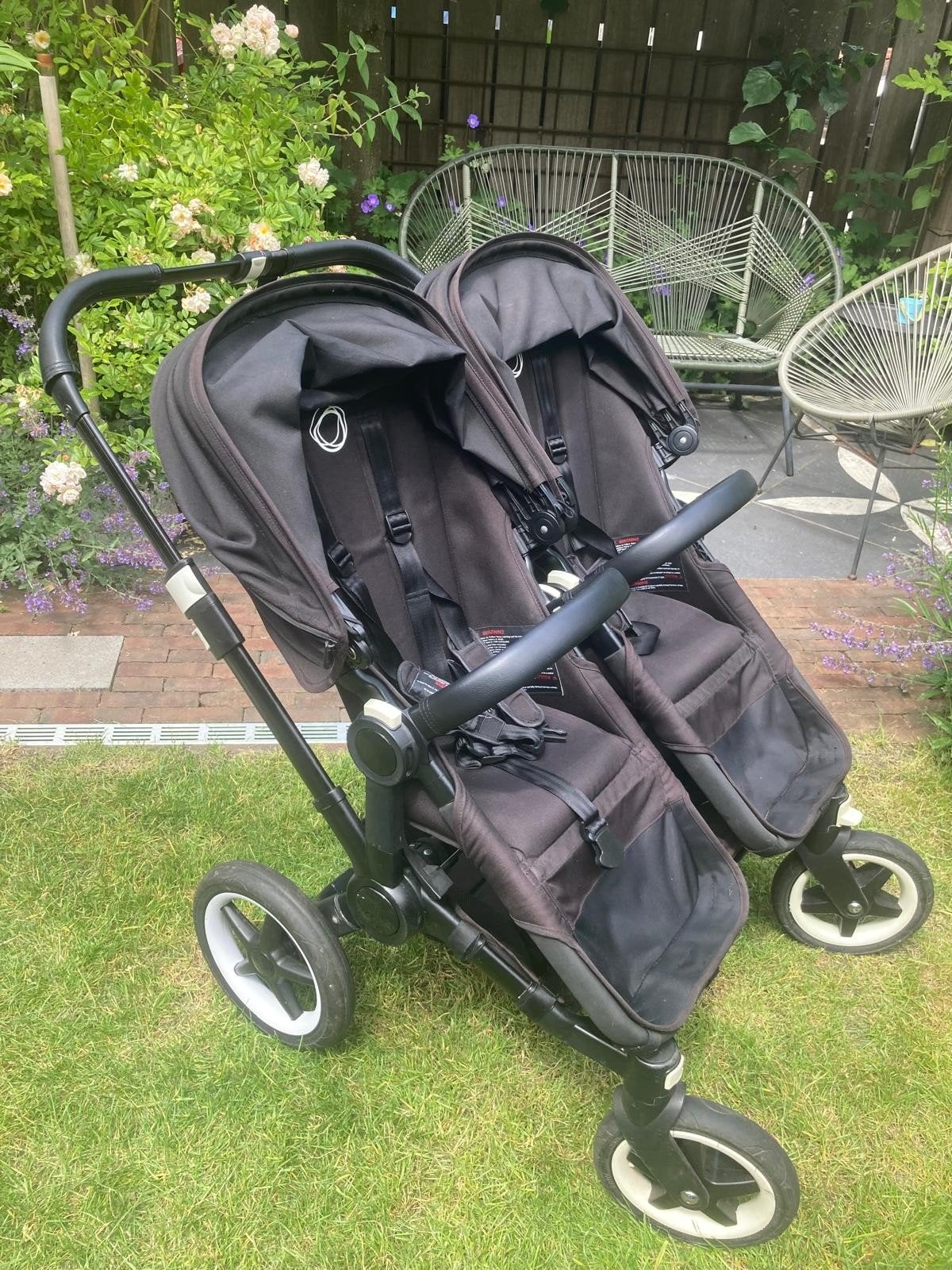Bugaboo Donkey 2 Duo kinderwagen - Compleet en veelzijdig, Kinderen en Baby's, Kinderwagens en Combinaties, Ophalen, Gebruikt