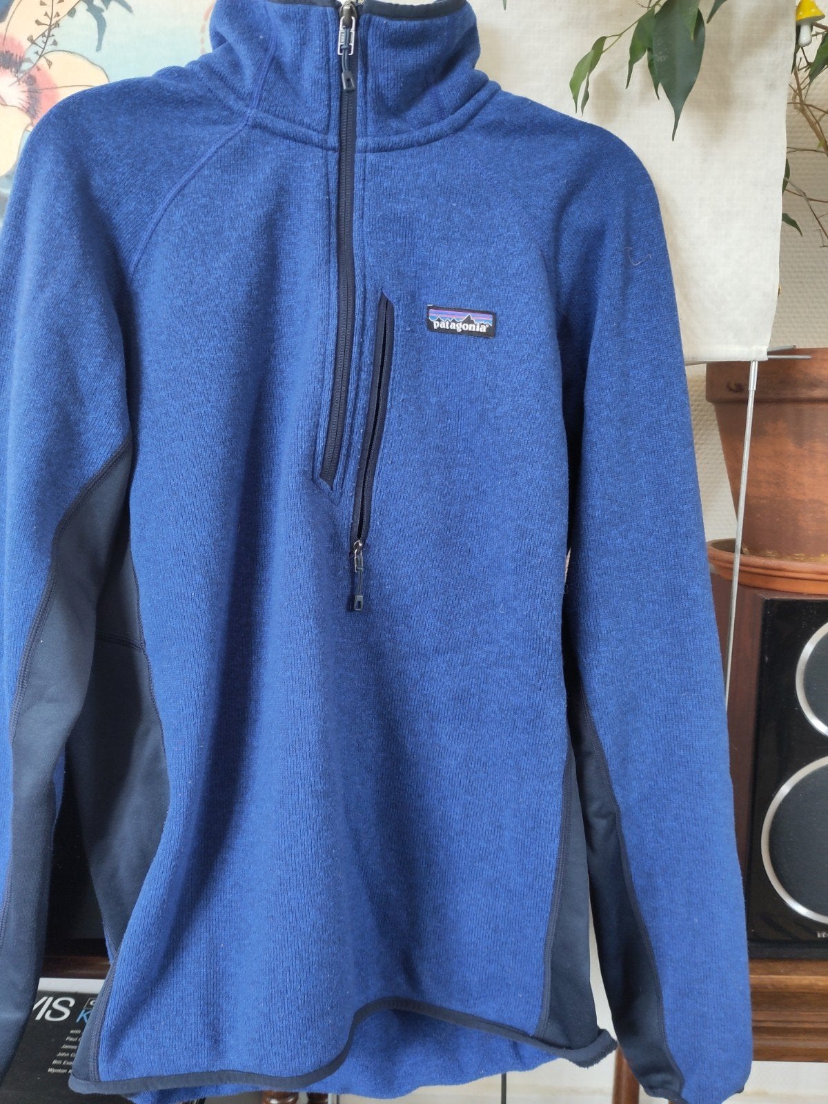 Patagonia Fleece Trui - Blauw (Maat M), Ophalen, Patagonia, Gedragen, Maat 48/50 (M)