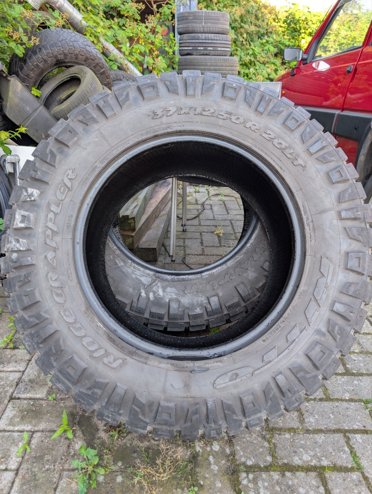 Nitto ridgegrappler 37x12.50 20, Ophalen, Gebruikt