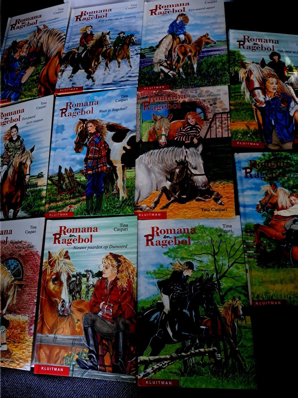 Te koop 11 kinderboeken romana en ragebol, Verzenden, Zo goed als nieuw