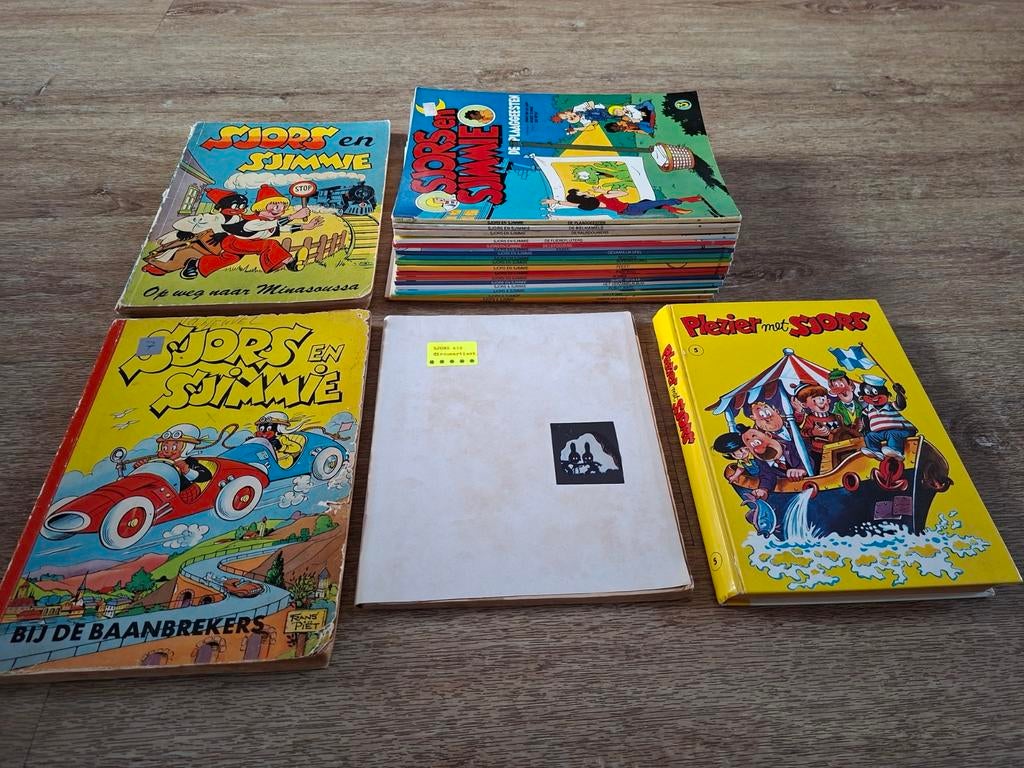 Sjors en Sjimmie stripboeken en tijdschriften, Meerdere stripboeken, Ophalen of Verzenden, Gelezen