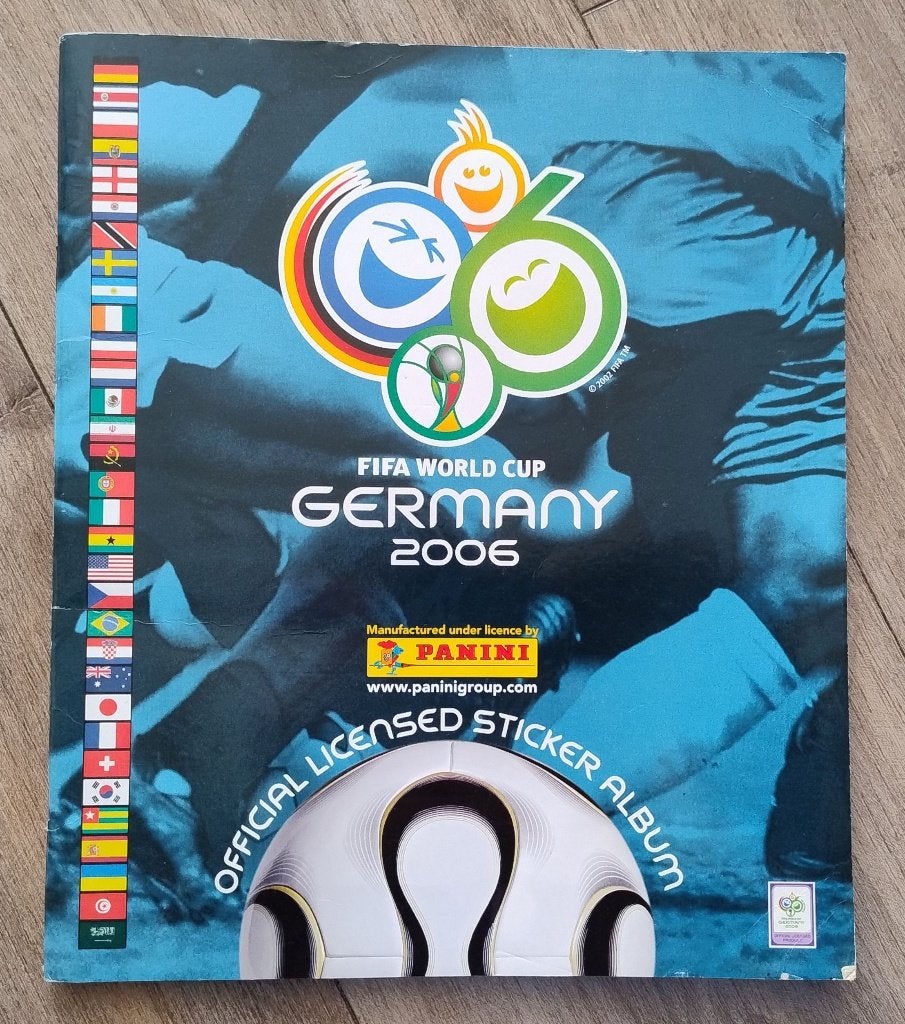 Panini Album helemaal compleet WK 2006 Duitsland, Verzamelen, Ophalen of Verzenden, Zo goed als nieuw, Buitenlandse clubs, Poster, Plaatje of Sticker