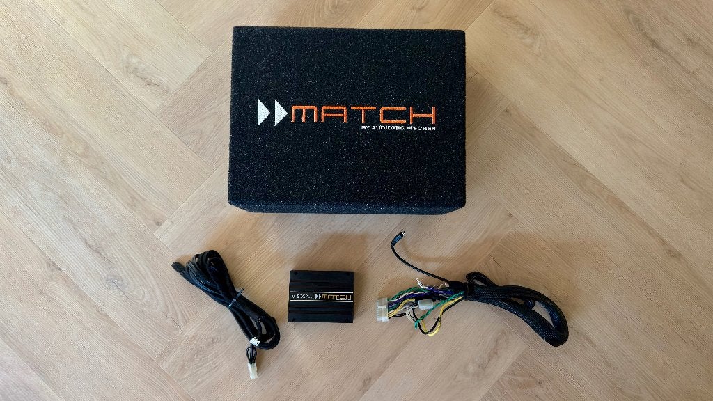 MATCH M 5DSP MK2 + PP 8E-Q | DSP versterker + subwoofer, Auto diversen, Ophalen, Zo goed als nieuw