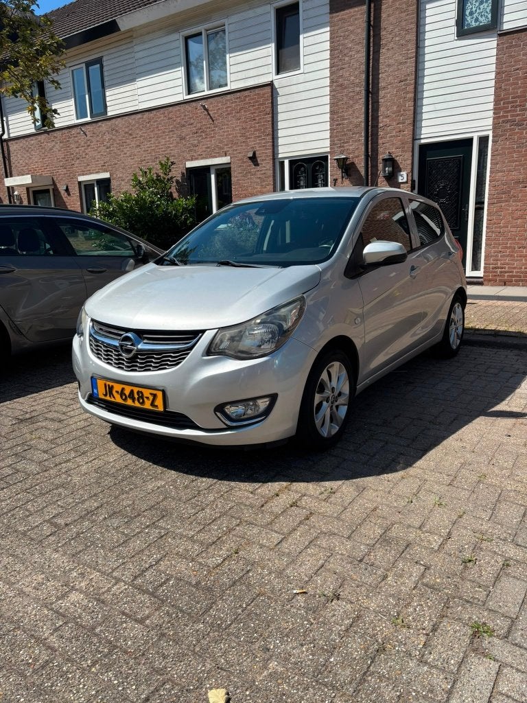 Opel Karl 1.0 Ecoflex 2016 NAP (Zo goed als full-option), Voorwielaandrijving, Zwart, 24 km/l, Handgeschakeld