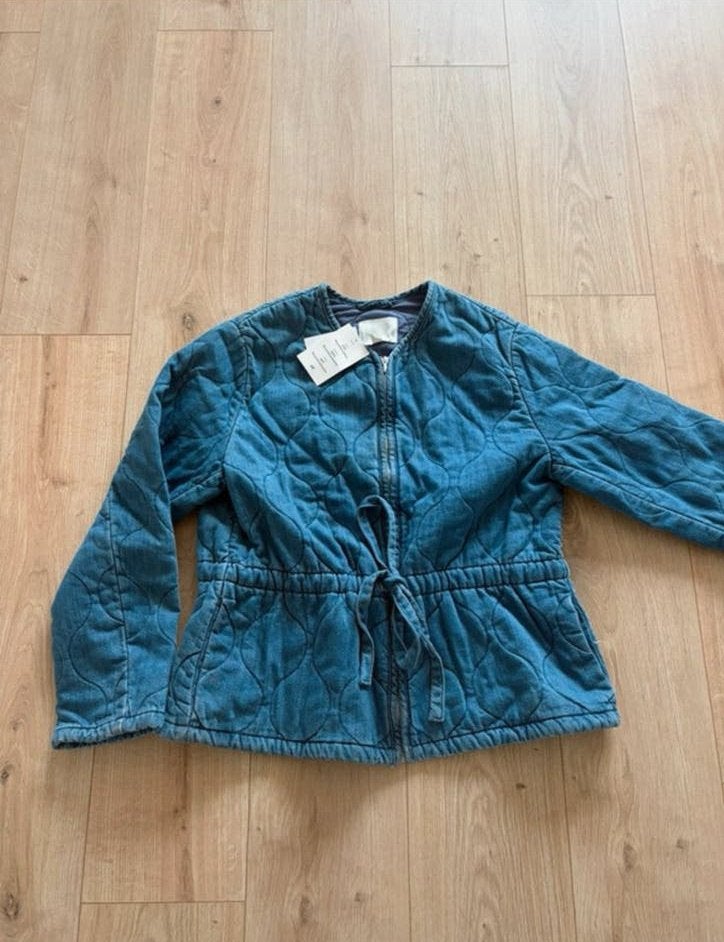 Spijkerjas gevoerd, Ophalen of Verzenden, Nieuw, Maat 36 (S), Blauw