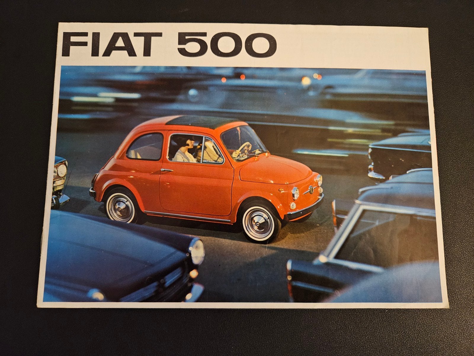 Brochure Fiat 500 1965, Ophalen of Verzenden, Zo goed als nieuw, Overige merken