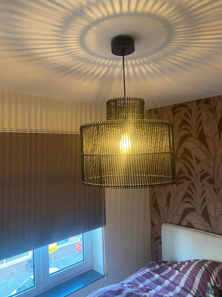 Hanglampen H&M, Ophalen, Zo goed als nieuw, Hout, Boho
