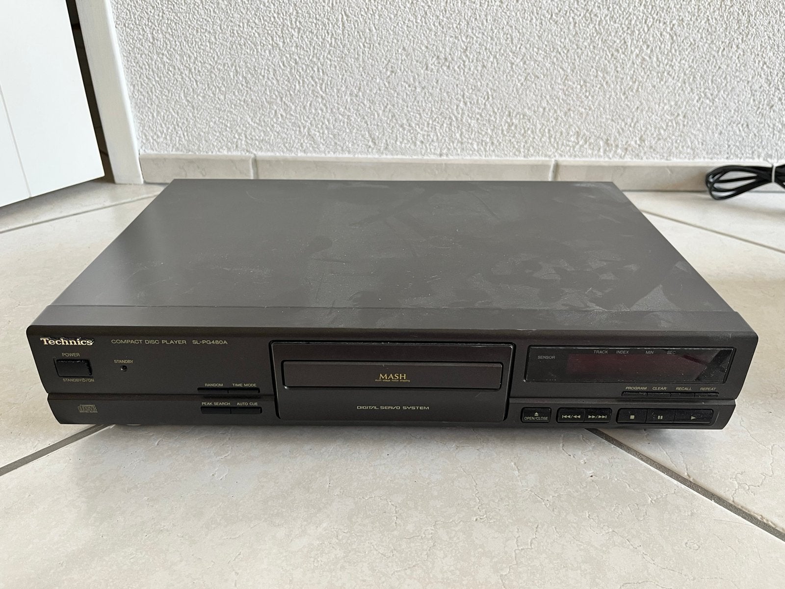 Technics SL-PG480A Compact Disc Speler - CD-speler, Ophalen, Gebruikt, Technics