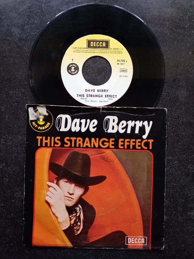 Dave Berry - This Strange Effect 1975 Reissue, Gebruikt, 7 inch, Single, Ophalen of Verzenden