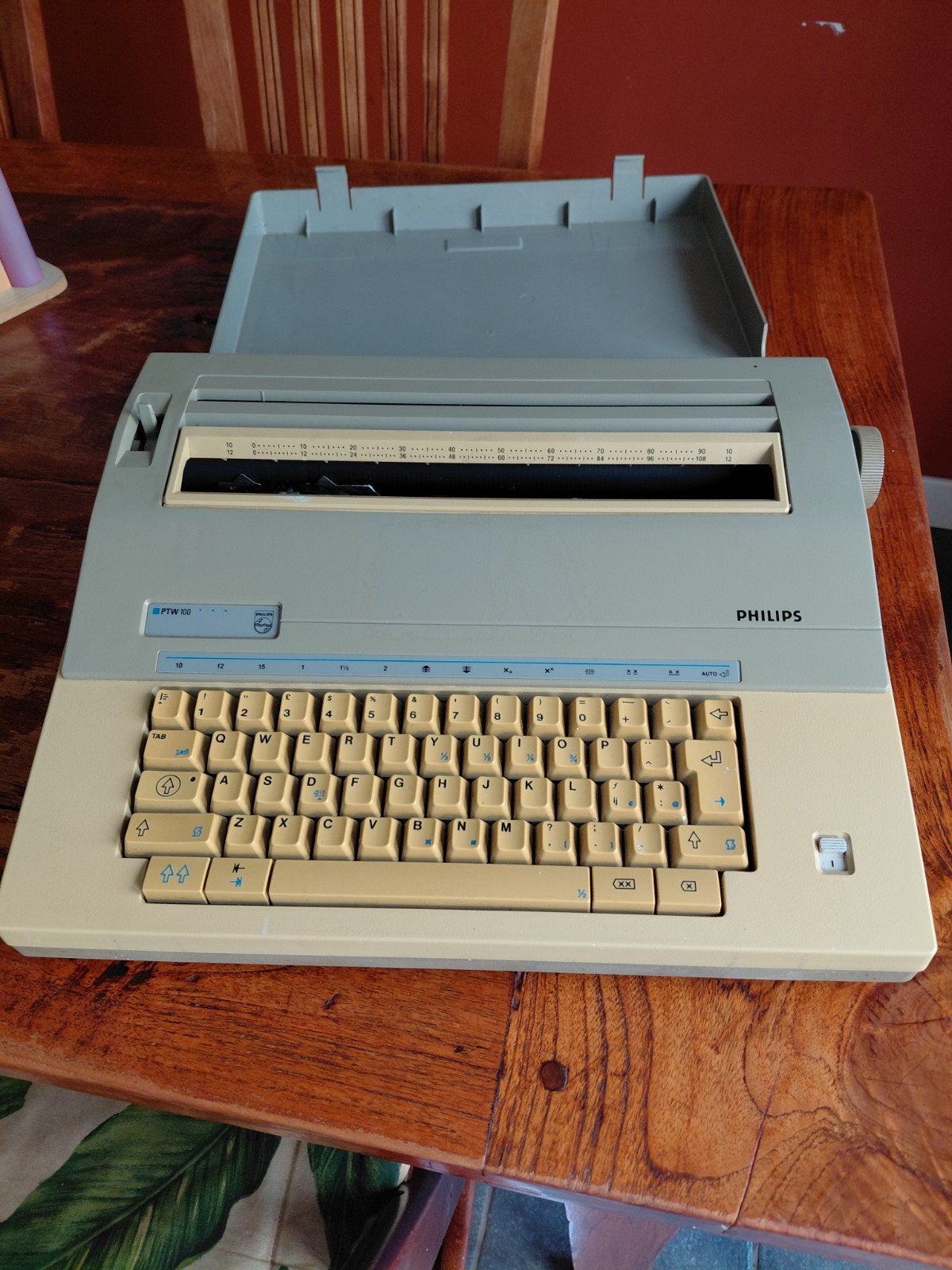 Philips typmachine, elektrisch, Diversen, Ophalen