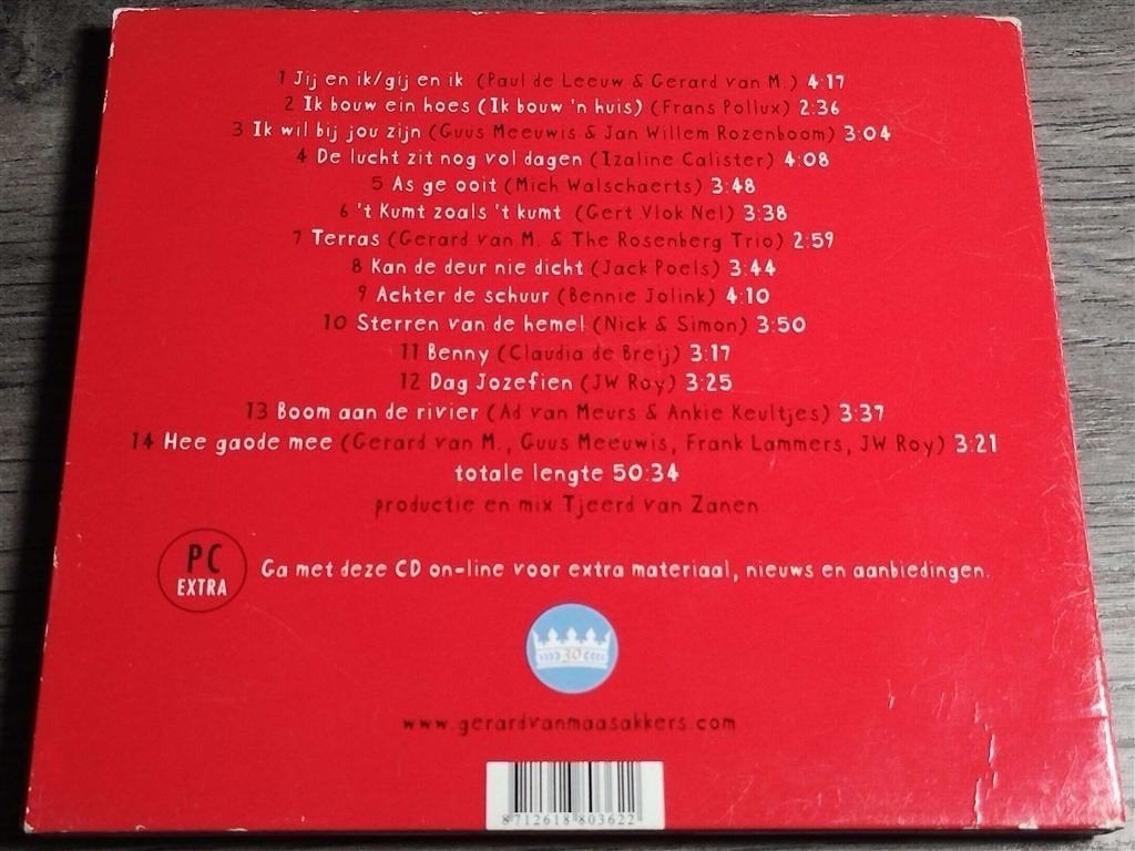 Gerard van Maasakkers ‎– Anders [gesigneerd], Ophalen of Verzenden, Zo goed als nieuw, Levenslied of Smartlap