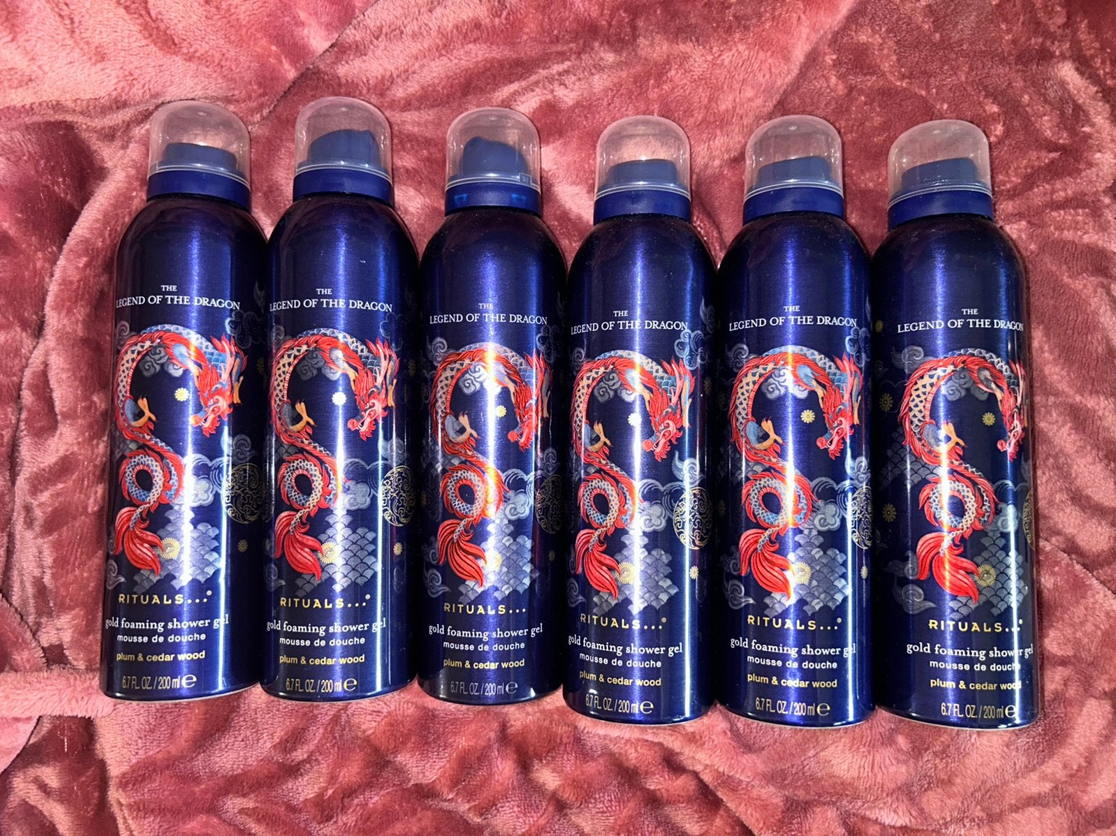Ritual the Legend of the Dragon showergel 6 stuks, Ophalen of Verzenden, Nieuw, Bad & Douche