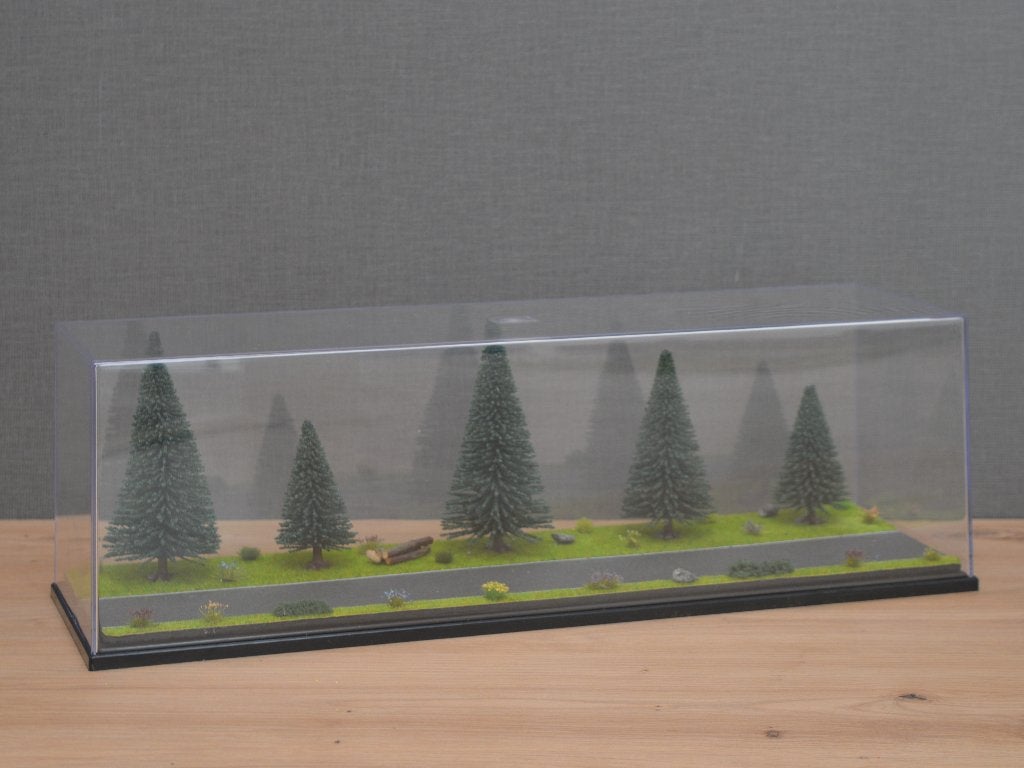 Dioramavitrine ardennenstyle (50x15x15cm), Ophalen of Verzenden, Nieuw, Bus of Vrachtwagen, Wsi
