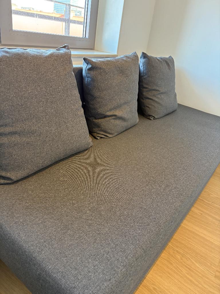 Slaapbank 2 persoons - Sofabed, Huis en Inrichting, Banken | Bankstellen, Ophalen, Driepersoons, 75 tot 100 cm, Rechte bank