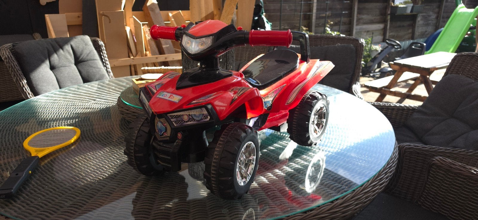 Rode kinderquad, Ophalen, Gebruikt, Overige typen