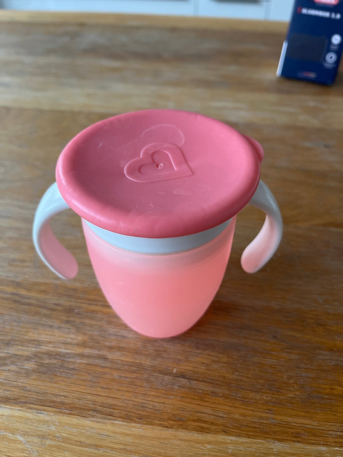 Munchkin Miracle 360 Antilekbeker Roze, Ophalen of Verzenden, Gebruikt