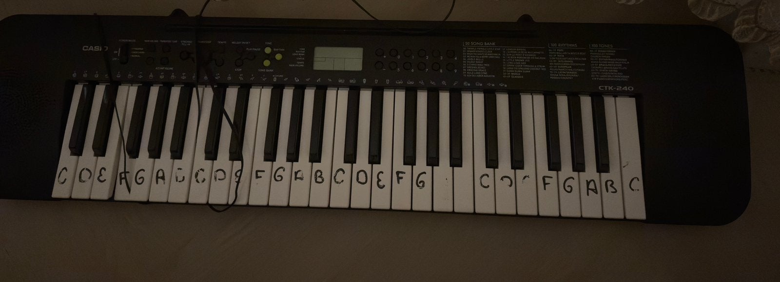 Keyboard, Muziek en Instrumenten, Verzenden, Zo goed als nieuw, 61 toetsen, Overige merken