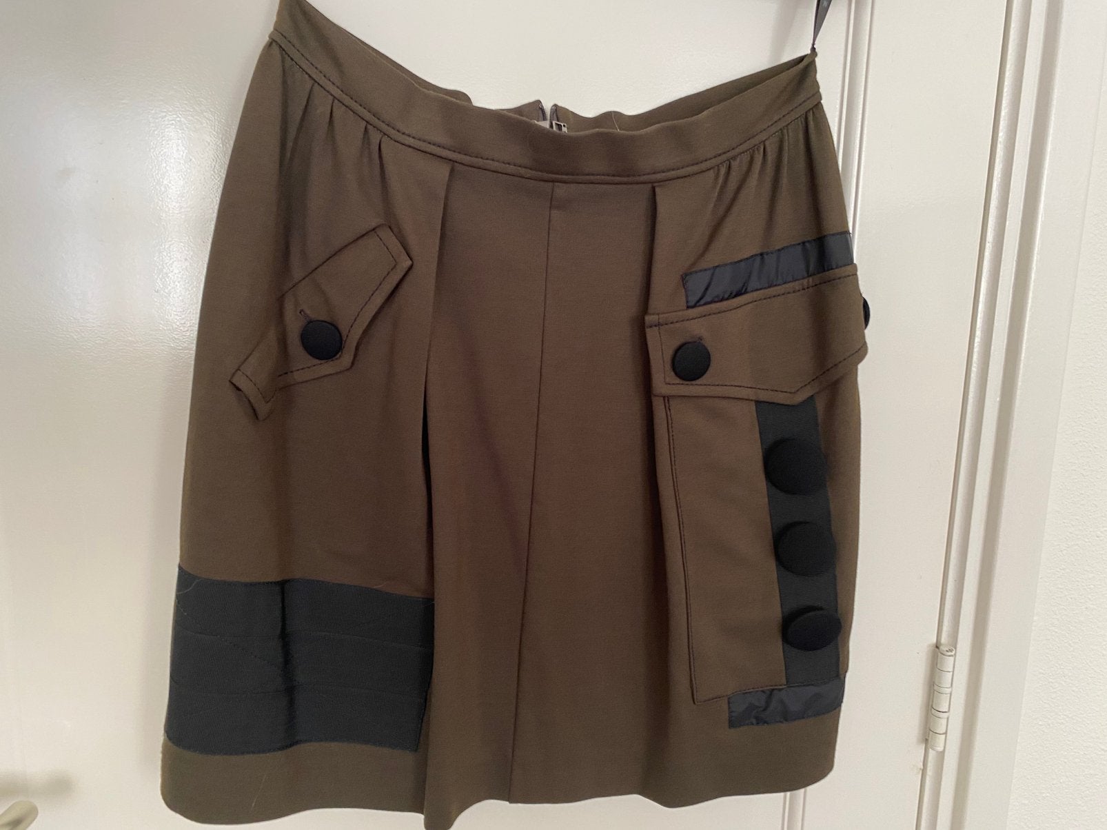 Bijzondere mini cargo rok stretch maat M, Maat 38/40 (M), Zwart, Ophalen of Verzenden, Zo goed als nieuw