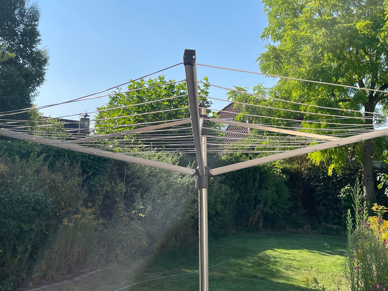 Degelijke Brabantia droogmolen, zo goed als nieuw, Tuin en Terras, Droogmolens en Wasrekken, Ophalen, Zo goed als nieuw, Droogmolen