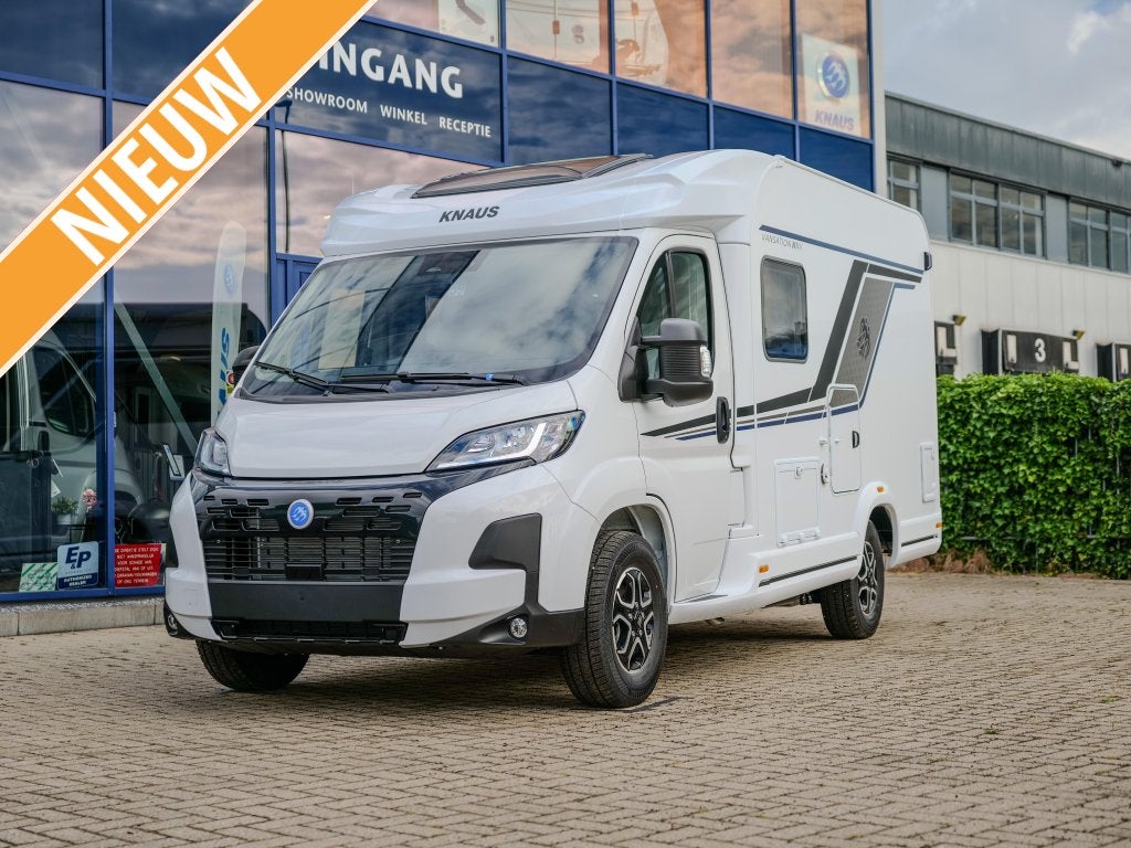 Knaus Van TI Vansation 550 MF MODEL 2027, AUTOMAAT!, Caravans en Kamperen, Automaat, Standaard zit, Ringverwarming, Fiat