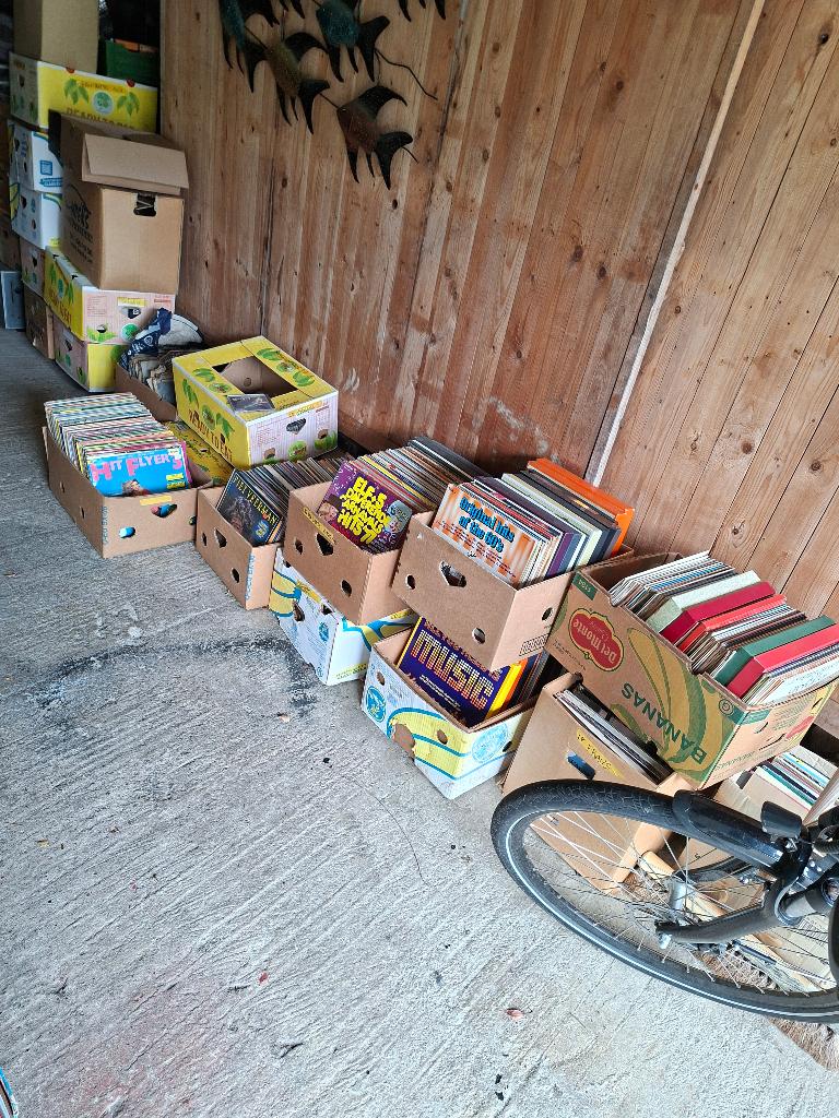 33 dozen platen, Cd's en Dvd's, Vinyl | Overige Vinyl, Ophalen, Gebruikt, Overige formaten