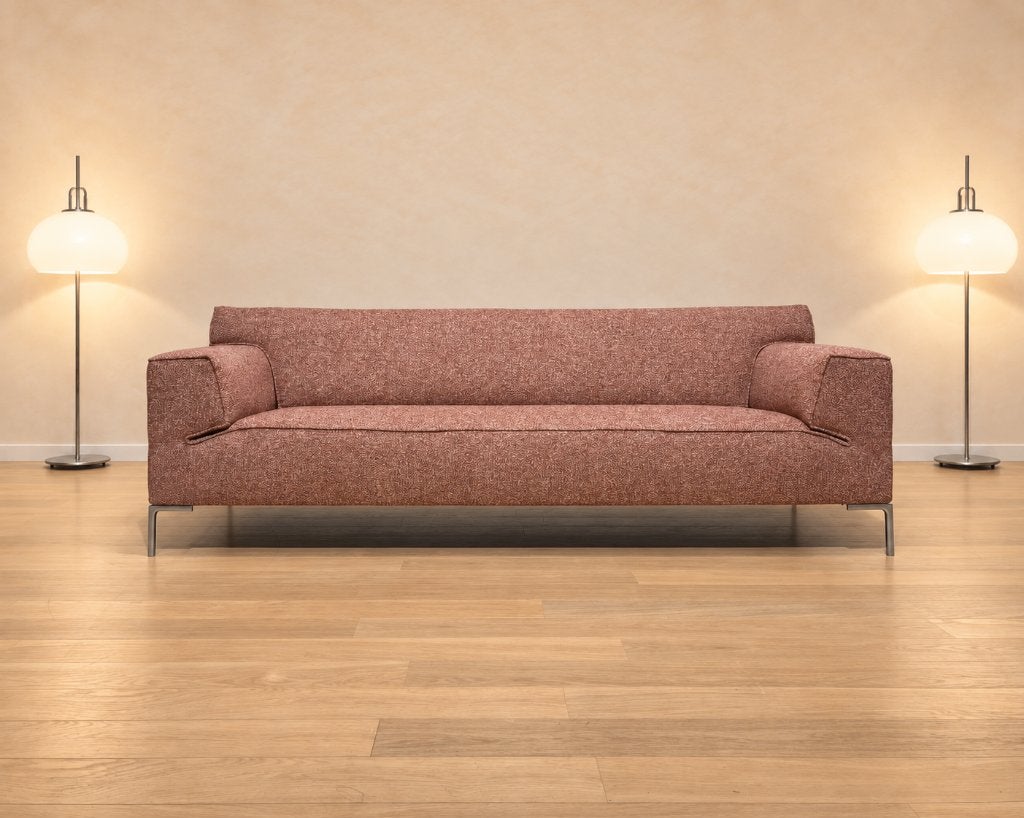 NIEUW GESTOFFEERD Design on Stock Bloq 3-Zits + GARANTIE