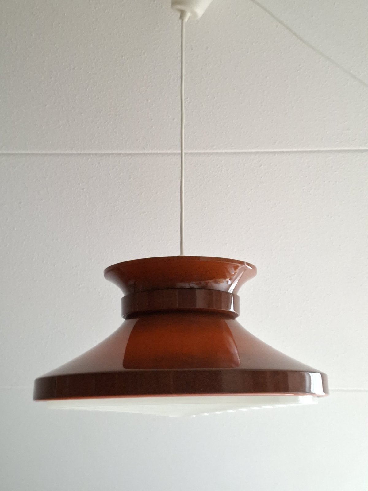 Vintage Hanglamp Carl Thore voor Granhaga Zweden, Ophalen of Verzenden, Zo goed als nieuw, Metaal