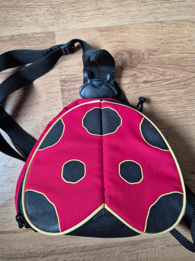 Rugzakje lieveheersbeestje van Sammies-  Samsonite, Ophalen of Verzenden, Gebruikt, Rood