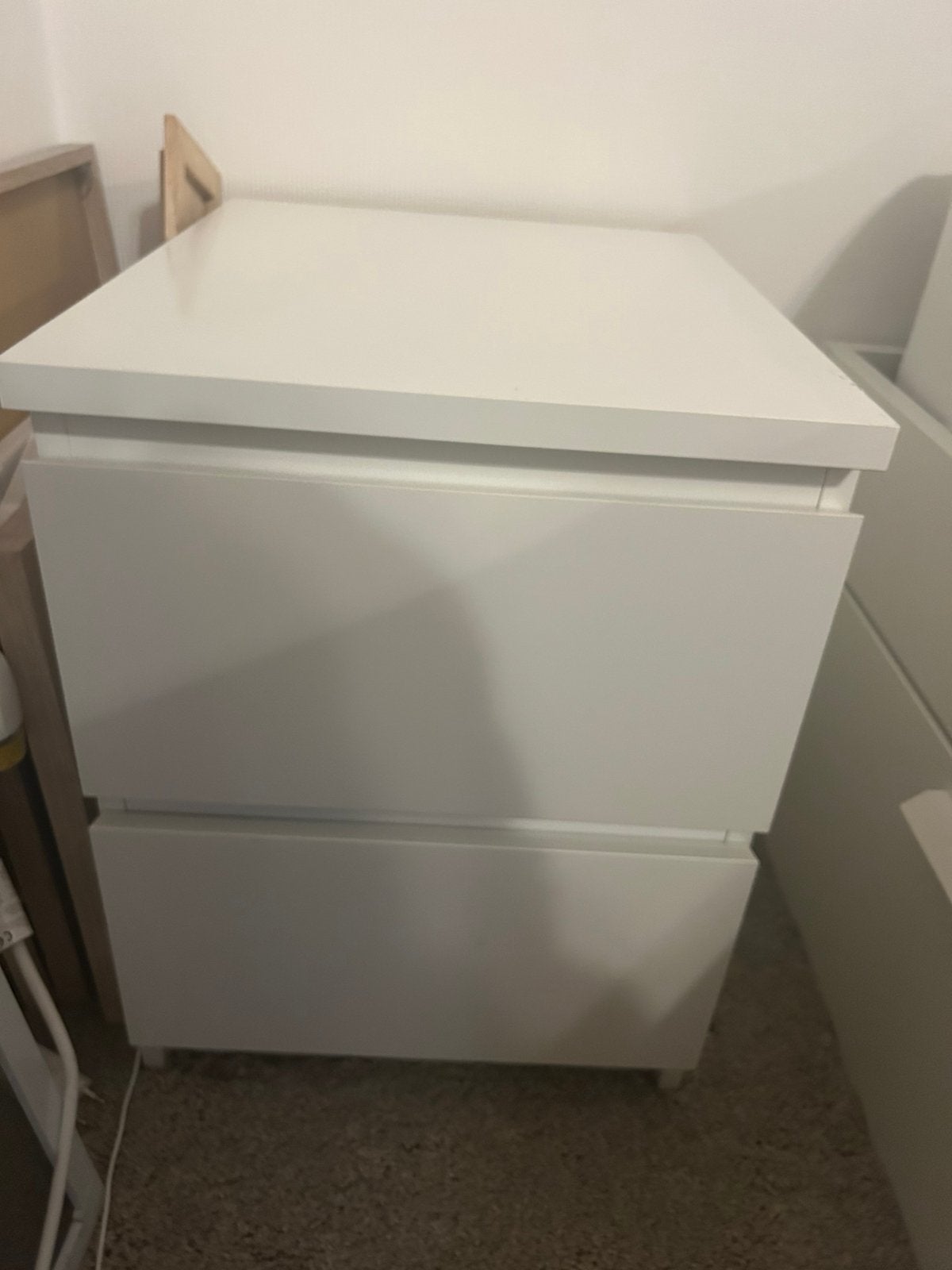 Malm kasten 2x, Ophalen, Zo goed als nieuw