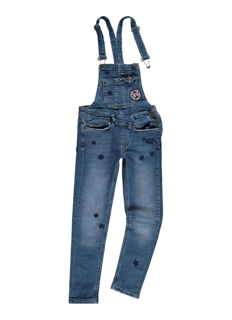 America Today Karol denim salopette tuinbroek overgooier 158, Kinderen en Baby's, Kinderkleding | Maat 158, Broek, America Today